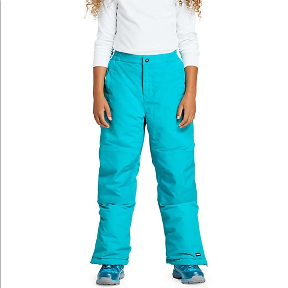 Kids Squall Waterproof Insulated Iron Knee Winter Snow Pants Lands’ End sz 6 - Picture 12 of 12